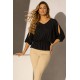 Blusa Mangaba Malha Preto