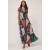 Vestido Coema Longo Malha Detalhe no Busto Geometrias do Tempo