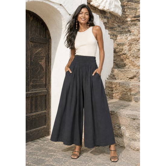 Calça Pantacourt Elastic Embaú Preta