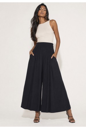 Calça Pantacourt Elastic Embaú Preta