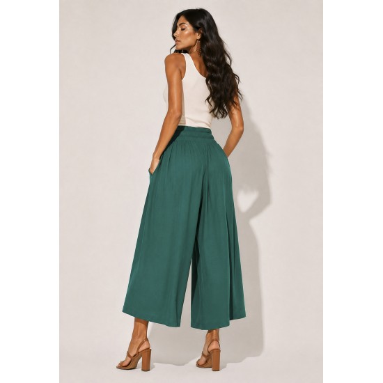 Calça Pantacourt Elastic Embaú Verde
