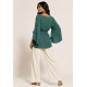 Blusa Viscose Poranga Asa da Noite Verde