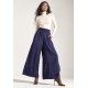 Calça Pantalona Elastic Embaú Azul Marinho