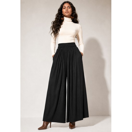 Calça Pantalona Elastic Embaú Preta