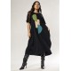 Vestido Amora Malha Midi Plus Preto