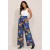 Calça Pantalona Elastic Embaú Estampa Maré Vibrante
