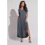 Vestido Midi Abapã Malha com Bolso Mescla