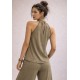 Blusa Trapézio Kaiapó Malha Areia