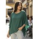 Blusa Poncho Baguari Amplo Verde