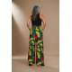 Calça Pantalona Elastic Embaú Estampa Festa do Tucanos