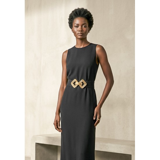 Cinto de Elástico Fivela de Encaixe Dourado Ixé