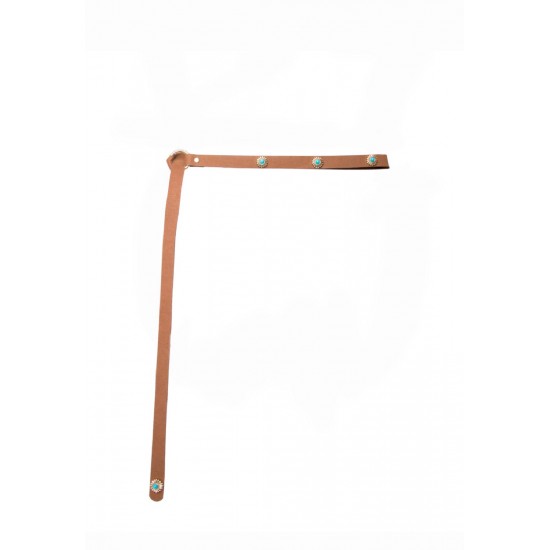 CINTO MARRAÇÃO NUDES COM DETALHE AZUL