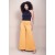Calça Pantalona Granja Malha Amarela