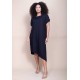 Vestido Midi Plano Preto
