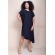 Vestido Midi Plano Preto