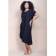 Vestido Midi Plano Preto