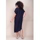 Vestido Midi Plano Preto