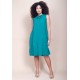 Vestido Midi Viscose Regata Piaf Verde