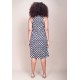 Vestido Midi Viscose Regata Piaf Festa das Margaridas