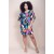 Vestido Curto Pequi Viscose Estampa Aurora Urbana
