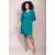 Vestido Curto Pequi Viscose Verde