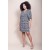 Vestido Curto Pequi Viscose Estampa Encanto das Margaridas