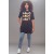 Camiseta Leg Preto Amor 