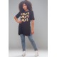 Camiseta Leg Preto Amor 
