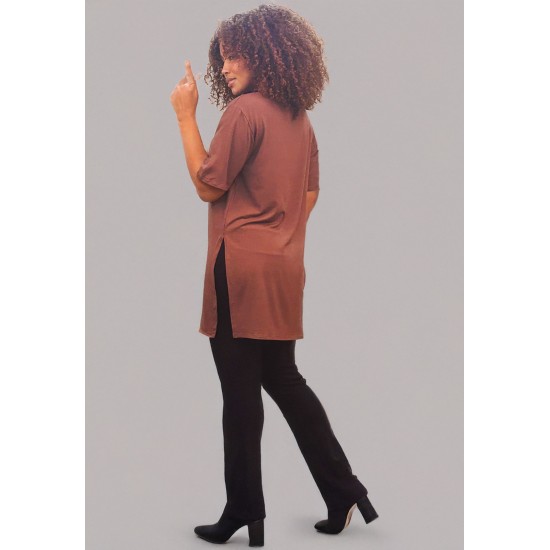 Camiseta Leg Marrom Amor