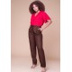 Calça Linho com Algodão Marrom