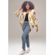 Kimono Viscose Manga Ampla Estampa Aurora Suave