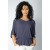 Blusa Mangaba Malha Azul Marinho