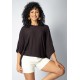 Blusa Asa Delta Malha Tupã Preta