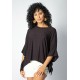 Blusa Asa Delta Malha Tupã Preta