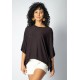 Blusa Asa Delta Malha Tupã Preta