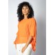 Blusa Asa Delta Malha Tupã Laranja