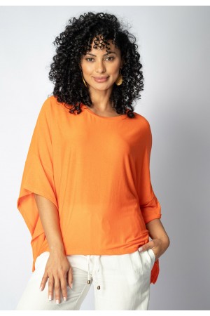 Blusa Asa Delta Malha Tupã Laranja