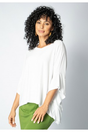 Blusa Asa Delta Malha Tupã Off White