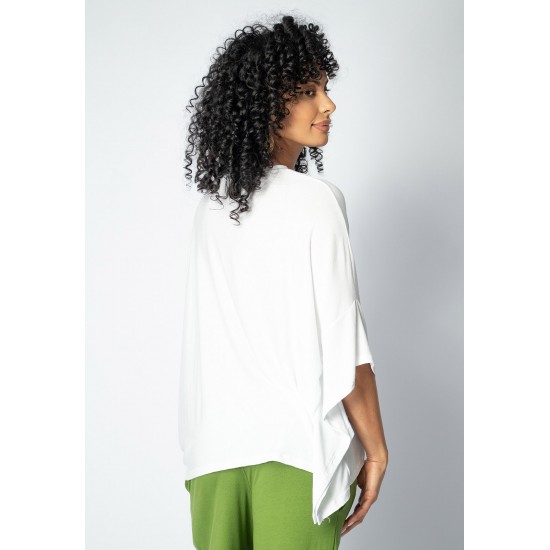 Blusa Asa Delta Malha Tupã Off White
