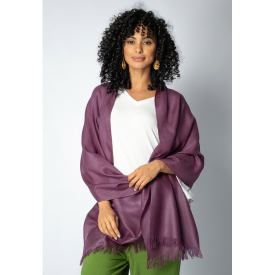 Echarpe Lenço Feminino Panamá Mauve