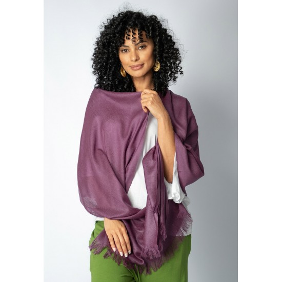 Echarpe Lenço Feminino Panamá Mauve
