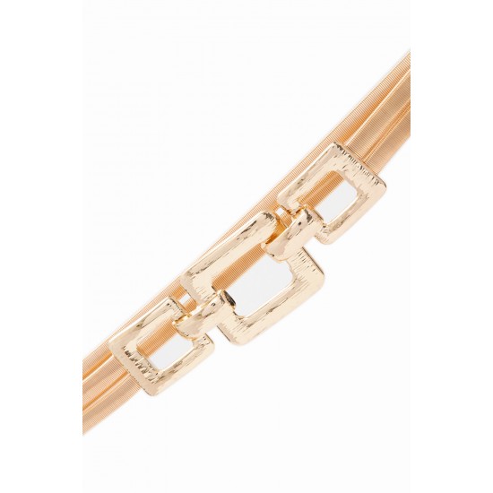 Cinto Mola Fivela Detalhada 