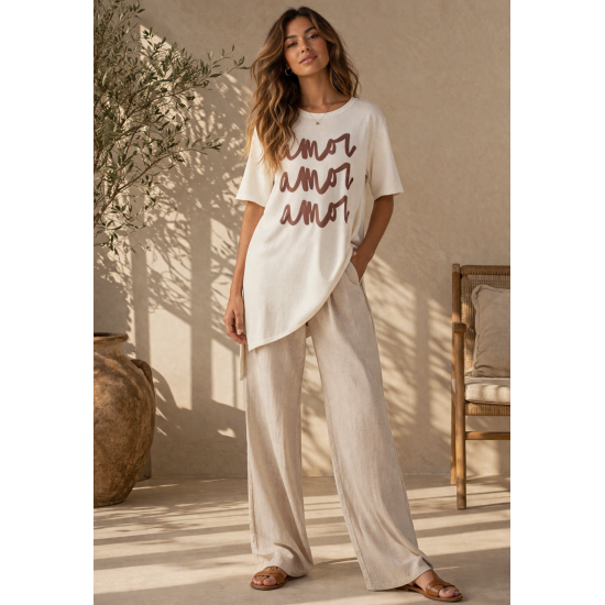 Camiseta Leg Off White Amor
