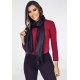 Echarpe Lenço Feminino Liso Panamá Preto
