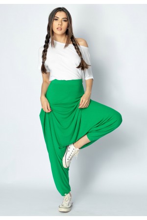 Calça Saruel Malha Verde Light