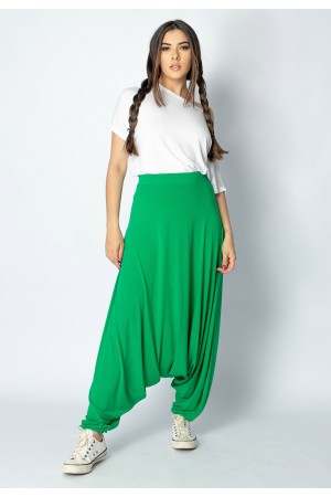 Calça Saruel Malha Verde Light