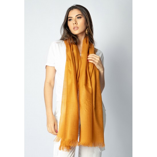 Echarpe Lenço Feminino Panamá Capim Dourado