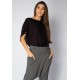 Calça Saruel Malha com Bolso na Frente Mescla