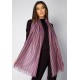 Echarpe Lenço Feminino Panamá Listras Lilás