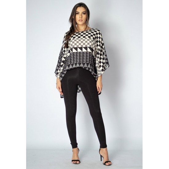 Calça Legging Quati Malha Preta
